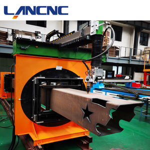 CNC pipa Plasma <span class=keywords><strong>CA</strong></span>-3000 dan mesin pemotong profil/H Beam/bentuk baja/tabung persegi pemotong Bevel - Product Image 3