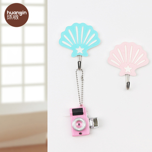 <span class=keywords><strong>Mini</strong></span> nhựa đầy màu sắc acrylic vỏ tường treo <span class=keywords><strong>hook</strong></span> - Product Image 6