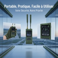 Système de détection radar pour voiture, laser, filet anti-armes, contrepoids, drones GPS, moto, appareil, filet, brouilleur, système, dispositif