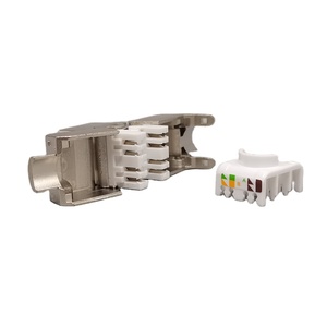 Modulo Toolless Cat6a Rj45 Jack Keystone schermato con otturatore integrato - Product Image 4