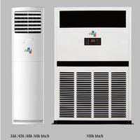 AC Inverter Tipe Lantai 10 HP R410A Filter HEPA Kontrol WiFi Cerdas Hemat Energi Motor Otomatis