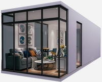 Mini-maison préfabriquée, mini-bureau, pod pour travailler et vivre, maisons préfabriquées