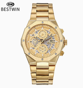 BESTWIN 114C Stainless Steel Design Mechanical Watch Men for Sale Fashion Brand Luxury Sport Watrches - Product Image 5