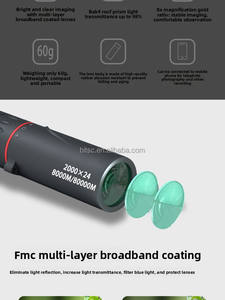 2026 미니 휴대용 야외 캠핑 방수 고화질 8배 줌 렌즈 포켓 단안 망원경 - Product Image 5