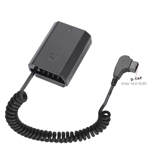 Câble d'alimentation NP FZ100 Dummy Battery vers D-tap pour caméra a7r3/A7M3/<span class=keywords><strong>A7S3</strong></span>/<span class=keywords><strong>fx3</strong></span> A9 - Product Image 1