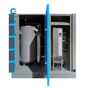 Dupla extremidade do ar de dois estágios compressores industriais - Product Image 3