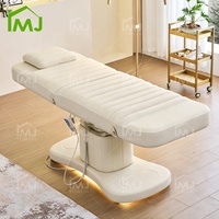 Lits de massage électriques de luxe pour esthéticiennes, salons de beauté et spas faciaux, lits pour extensions de cils