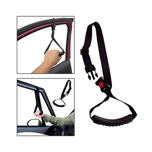 Asidero de Apoyo Ajustable de Nailon - Gran Compatibilidad para Ayuda a Personas con Discapacidad, Capacidad de Peso de 350 kg, Color Negro - Product Image 2