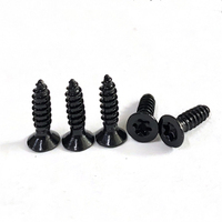 Vis autotaraudeuses Torx à tête fraisée métriques en acier inoxydable 304 A2, oxyde noir, M2 M2.3 M2.6 M3 M3.5 M4 M5