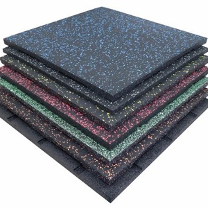 Revêtement de sol en caoutchouc EPDM SBR de haute qualité, antidérapant, antichoc, insonorisant, durable, tapis en caoutchouc pour salle de sport - Product Image 3