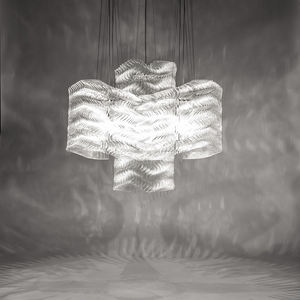 Candelabro de decoración de Arte de nuevo diseño, lámpara colgante de acrílico de cristal de estilo nórdico blanco para restaurante de Hotel en casa - Product Image 3