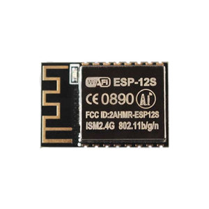 ESP-12S 100% โมดูลรับส่งสัญญาณ RF ของแท้และโมเด็มอินเตอร์เน็ตไร้สาย 802.11b/g/n โมดูลรับส่งสัญญาณ 2.412GHz ~2.484GHz PCB เทรซ - Product Image 1