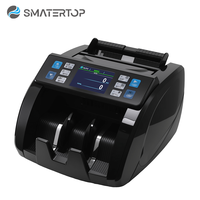 Compteur de billets multi-devises avec détecteur de faux billets (polymeres LYD XOF USD EUR) – Qualité professionnelle, vitesse de comptage 1000 pièces