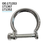 171353 171367 171352 Peugeot 206 207 408 307 301 308 Citroen C2 C3 C4 Elysee DS Klem Cincin Knalpot