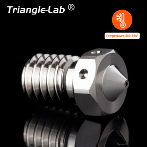 TriangleLab E-V6 Hotend haute performance avec filetage M6, nouvelle buse en cuivre plaqué pour imprimantes 3D, hotend durable et antiadhésif pour - Product Image 4