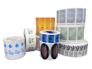 สติกเกอร์กันน้ำแบบม้วน พิมพ์สีเต็มรูปแบบ สำหรับติดขวดอาหาร ขวดเครื่องสำอาง ป้องกันน้ำมัน พร้อมโลโก้ สำหรับบรรจุภัณฑ์ - Product Image 4