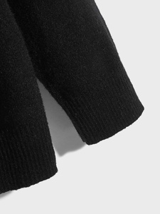 Nanteng Custom Manufacturer Designer <strong>Knit</strong> Crew Neck Letter Pattern <strong>Heavy</strong> Weight Knitwear for Men Pullover <strong>Sweater</strong> - Product Image 2