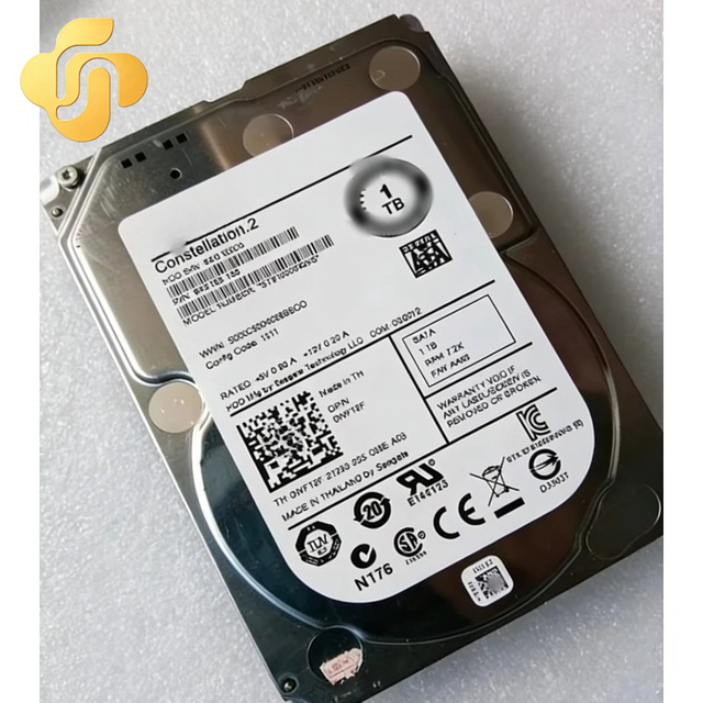 1TB ST91000640NS 09KW4J HDD Internal SATA 6Gbps 7200RPM 256MB Cache 2.5inCMR FRU Enterprise Server