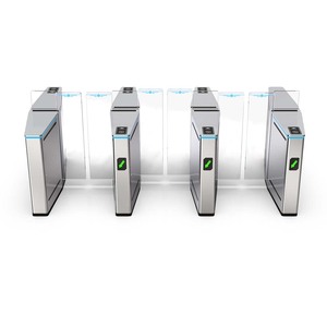 Thông minh khách sạn điều khiển từ xa lối vào cửa quay truy cập nhanh với tự động Swing rào cản baffle công nghệ cao turnstiles - Product Image 2