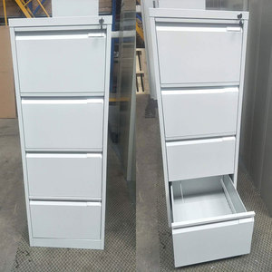 Archivador Vertical de acero de 4 cajones, llave/código/cerradura Digital, diseño moderno Modular, oficina, hogar, taller, uso escolar A4/legal/letra - Product Image 5