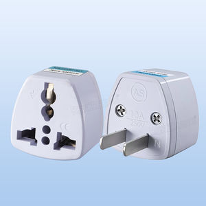 Universal-Reise adapter US 2-poliger Steckdosen konverter 500W US-Strom umwandlung stecker adapter 10A für Reisen nach Hause - Product Image 1