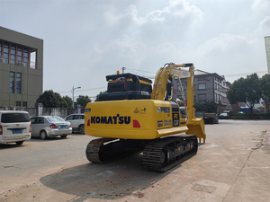 Excavatrice sur chenilles d'occasion Komatsu PC130 avec composants de base moteur et pompe en stock à vendre - Product Image 2
