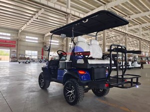 Voiture de golf de haute qualité à énergie nouvelle avec pneus tout-terrain, longue durée de vie, voiture de golf électrique - Product Image 6