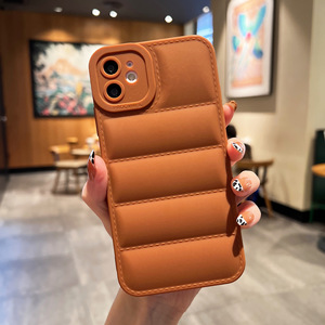Piumino custodia per telefono cellulare iPhone15 ProMax all-inclusive in tinta unita soft shell per <span class=keywords><strong>iPhone</strong></span> 11 XR <span class=keywords><strong>XS</strong></span> <span class=keywords><strong>cover</strong></span> <span class=keywords><strong>protettiva</strong></span> - Product Image 1