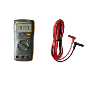 มัลติมิเตอร์ดิจิตอลแบบพกพา รุ่น 107 - กันน้ำได้ถึง 600V AC/DC กระแสไฟ 4-10A ความต้านทาน 40M - Product Image 3