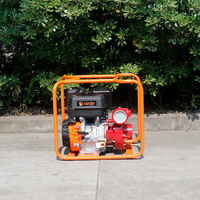 Pompe à eau à essence 4 temps WP30I-pro 420cc, hauteur de refoulement 90m, débit 44m³/h, 3 pouces, démarrage par lanceur OEM pour l'irrigation des rizières et des fermes