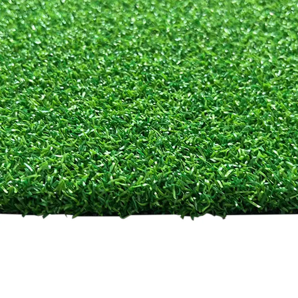 Açık Mini Golf halı 15mm yapay Golf çimi koyarak yeşil