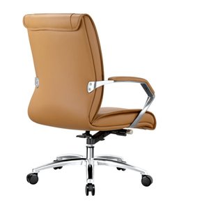 Chaise de bureau en cuir moderne et confortable 36019-6004C/B/A - Product Image 3