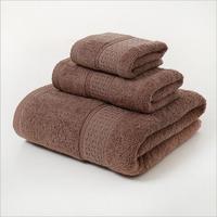 Customized logo Towel 16S Cotton Hotel Home Color Towel Cotton Face Hand Bath Towel Sets