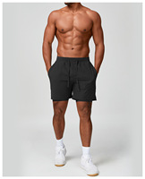 Shorts de basket-ball pour hommes à séchage rapide 4 couleurs 2XL - Doublure intérieure en nylon-spandex doux pour la peau Shorts d'entraînement de 4 pouces de longueur