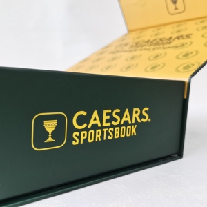 Caja de papel romántica en forma de libro reciclable Impresión digital Cajas de regalo de embalaje magnético de cartón grande azul vacío con logotipo - Product Image 5