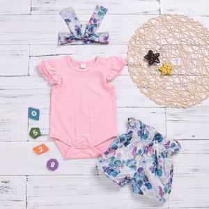 Venta al por Mayor de Conjuntos de Ropa para Niños, Estilo Nuevo, Camisetas y Pantalones Ajustados para Bebés y Niñas - Product Image 2