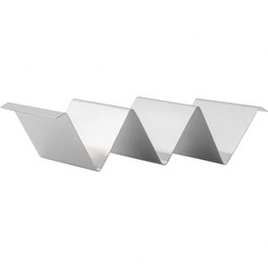 Bandeja de Acero Inoxidable para Tacos, Soporte para Tacos, Pinzas para Tacos, Vajilla para Bodas y Fiestas, Venta al por Mayor para Restaurantes - Product Image 6