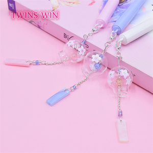 Popüler kırtasiye yazma aracı plastik jel kalem aeolian bells kolye kawaii promosyon hediyeler 2614 - Product Image 4