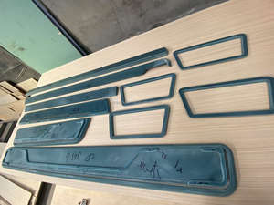 Biace ชุดตกแต่งภายในหรูหราพร้อมทีวีขนาด40นิ้วพาร์ทิชันยกระดับทำจากไม้บาร์ที่นั่งตู้เย็นและตู้ไวน์ - Product Image 3