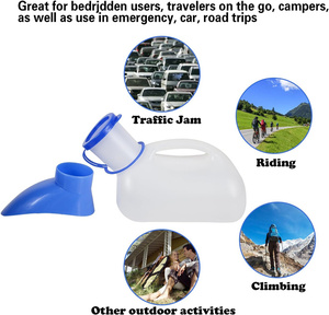 Factory Wholesale Plastic Toilet Unisex Funnel <strong>Urine</strong> Container Portable Pee Urinal <strong>Bottle</strong> - Product Image 4