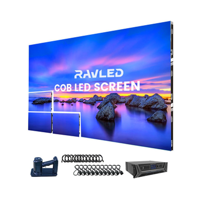 RAVLED Mini LED P1.5 Indoor 8K Resolution 1000cd Brightness 5-Year Warranty Fine Flip-chip COB Small Pitch LED Video Display
