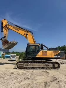 52 Ton Hyundai 520 Excavadora hidráulica usada sobre orugas Equipo pesado de R520L-9vs Mini excavadora Hyundai R520 R485 R220 - Product Image 4