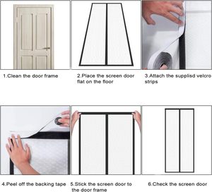 Cortina <span class=keywords><strong>de</strong></span> malla magnética para caravana, puerta <span class=keywords><strong>de</strong></span> acampada - Product Image 6