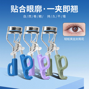 Recourbe-cils électrique à ouverture large de 0,9 cm en acier inoxydable pour un recourbement complet des cils, usage général - Product Image 3