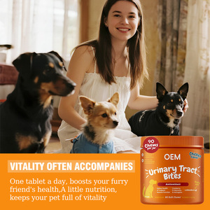 Masticables Blandos para Perros con Problemas Urinarios, 90 Unidades, Sabor a Pollo, Apoya la Salud Renal y la Función Inmunitaria - Product Image 3