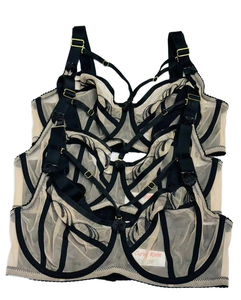 Sujetadores de Copa Completa de Tallas Grandes de Alta Calidad, Nuevo Diseño Sexy de Encaje, Cobertura Total para Mujer, Tallas 34-42 DD E F FF G GG <span class=keywords><strong>H</strong></span> <span class=keywords><strong>HH</strong></span> - Product Image 5