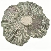 Gemütlicher Schlafzimmer-Teppich aus Polyester mit Schlingenflor und Blumenmuster, Maßanfertigung, Weicher Dicker Plüschteppich für Hauptschlafzimmer, Heimdekoration, Großhandel