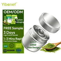 Yibenef Vente en gros ODM Poudre de Matcha Cérémonial Premium 6A, Boîte de Matcha Personnalisée avec Logo, Emballage de Poudre de Matcha, Conception Gratuite