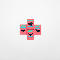 Ensemble de Mahjong de Luxe Moderne Senyao, Thème Californie Rose, Tuiles en Acrylique Durables, Portables et Écologiques, Jeu de 4 Pièces, Artistique et Unique