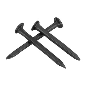 Tianzhuo Hardware Carbon Steel Shoe Nails 1.1-1.9mm Diameter 10-25mm Length Black Iron Straight Nail For Leather Repair - Product Image 1